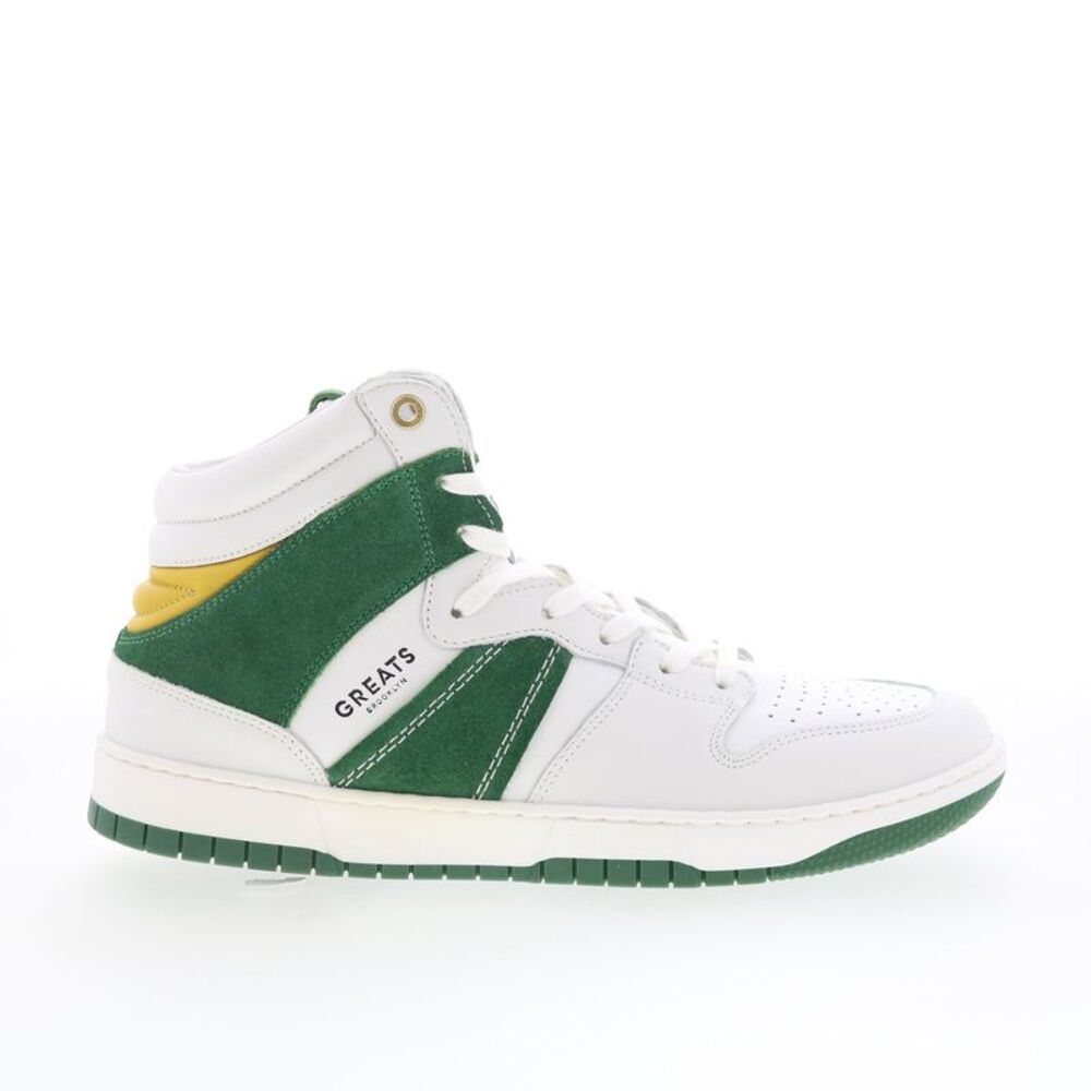 Greats Mens JMZ Hightop White Shoes (NWT)